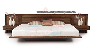kiểu giường gỗ đẹp