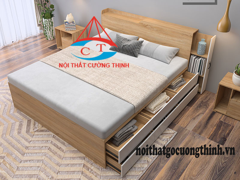 Mẫu giường ngủ có ngăn kéo hiện đại Quận Thủ Đức