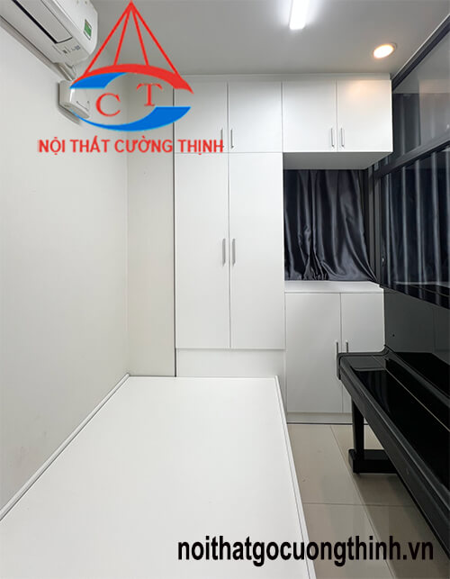 Tủ kệ giường gỗ mẫu nhận theo yêu cầu