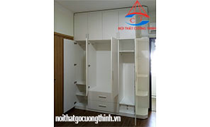 TỦ QUẦN ÁO GỖ CÔNG NGHIỆP MDF ĐẸP 