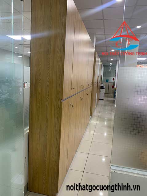 Hệ tủ để tài liệu hồ sơ văn phòng gỗ MDF